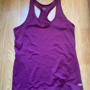 Alo Magenta Tank top. Price can be negotiated